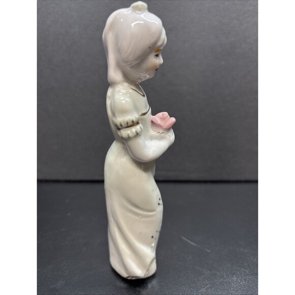 Vintage China Porcelain Lady Figurine - Picture 4 of 6